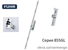 Замок реечный Fuhr 855GL 35х2170 с роликом.